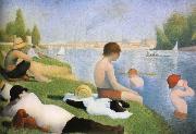 Georges Seurat Bather oil painting artist